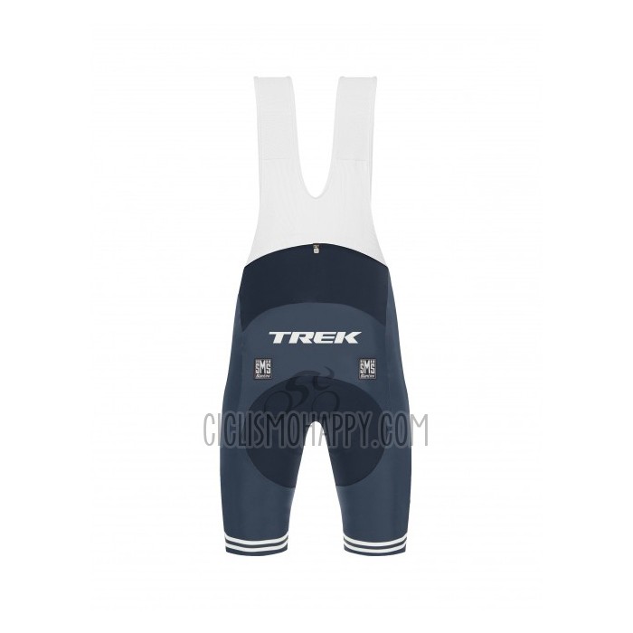 Trek Segafredo Cycling Jersey Bib Short 2021 Short Sleeve Yellow Deep Blue